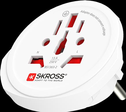 Actual product image Skross Länderstecker World to Europe