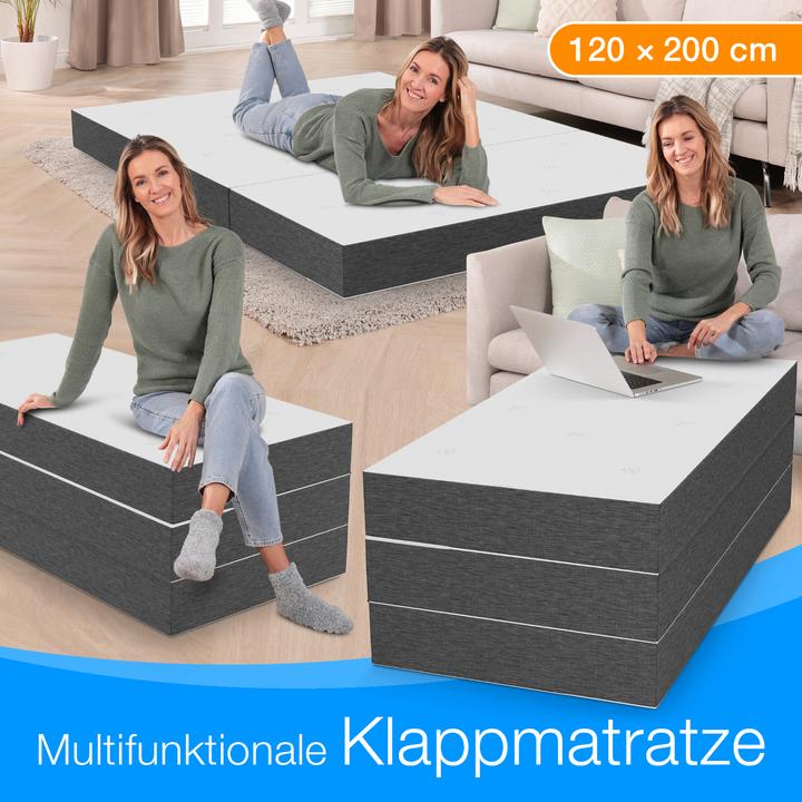 Produktbild Bestschlaf Visko Gästematratze (120 x 200 cm, Schaumstoffkern)