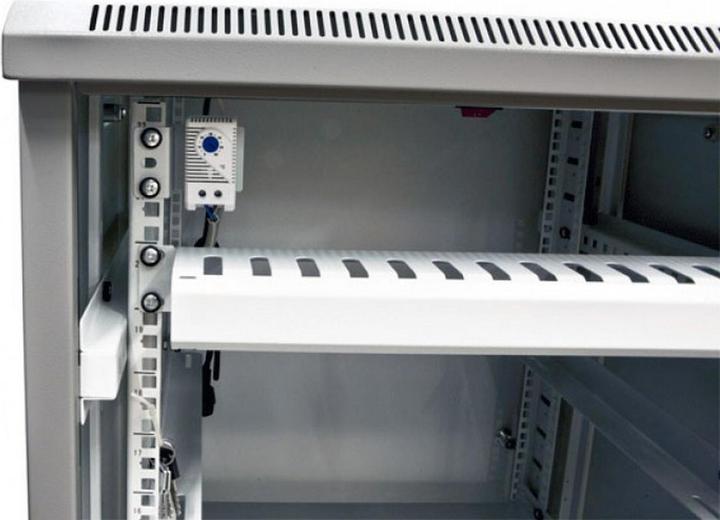 Produktbild Allnet 19 Schrank 22HE B600 / T800mm *lichtgrau* SNB-Serie (22 HE, 19 Zoll Rack)