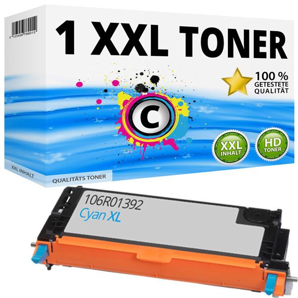Produktbild Druckfuxx 1x XXL Toner Kartusche 106R01392 CYAN Drucker Kartusche für Xerox Phas