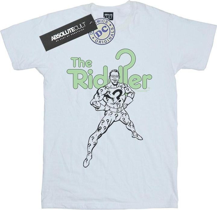 Actual product image Mens The Riddler Mono Action Pose T-Shirt (5XL)