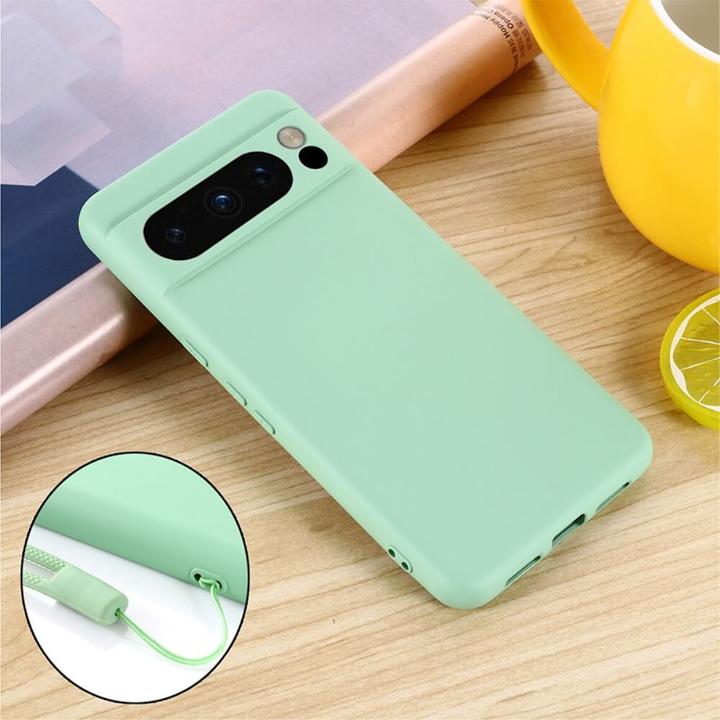 Produktbild Cover-Discount Google Pixel 8 Pro - Silikon Gummi Hülle grün (Google Pixel 8 Pro)