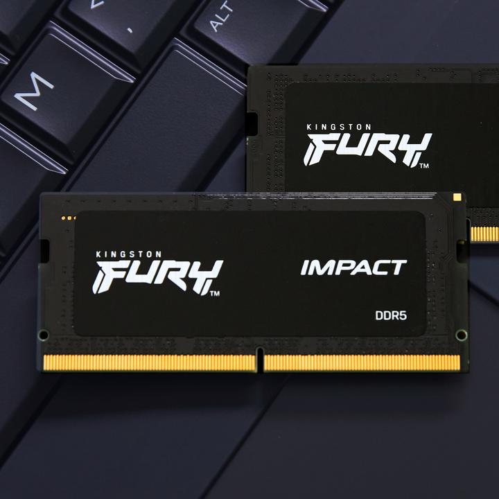 Image du produit Kingston FURY Impact (1 x 8GB, 4800 MHz, RAM DDR5, SO-DIMM)