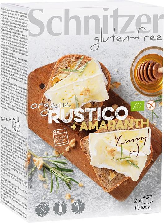 Produktbild Schnitzer Bio Rustico-Brot glutenfrei (500 g)