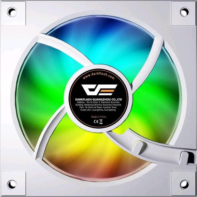 Produktbild Darkflash Tech Darkflash DM20 computer fan (white) (120 mm)