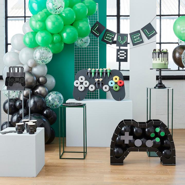 Immagine prodotto Ginger Ray Set di palloncini e livelli Gioco su adatto ai numeri palloncini mosaico stand fai da te 40