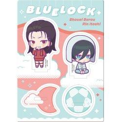 Produktbild Megahouse Blue Lock acryl Stand Buddycolle Good Night Ver. 4 Shouei Barou & Rin Itoshi 14 cm