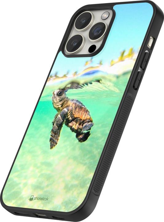 Actual product image PhoneLook Cover Silicone black Turtle Underwater (Apple iPhone 13 Pro Max)