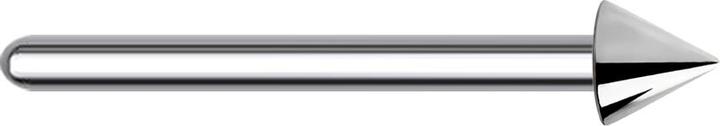 Produktbild Star Piercing Nasenstecker biegen silber mit Cone (ohne Messing, Chirurgenstahl 316L)