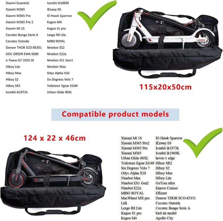 Produktbild Kekafu E Scooter Tasche