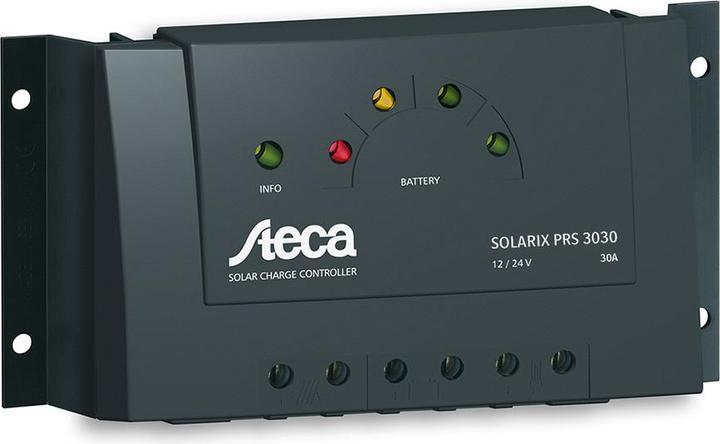 Actual product image Steca PRS3030 12/24V 30A with LED