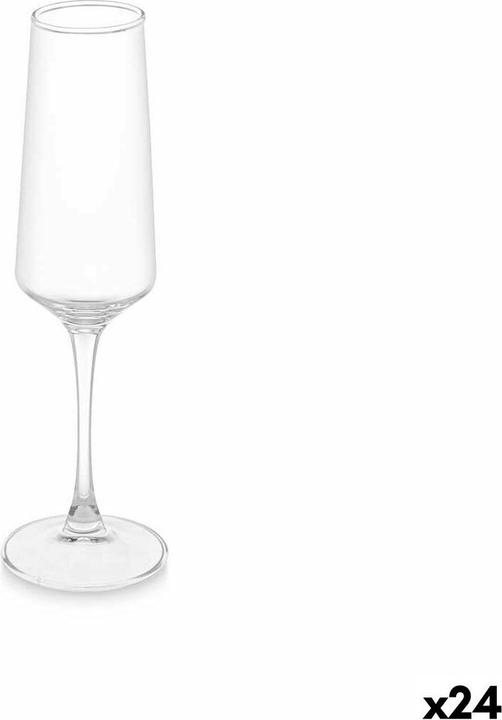 Actual product image Vivalto glass jar 250 ml (24 pieces) (25 cl, 24 Glasses, Champagne glasses)
