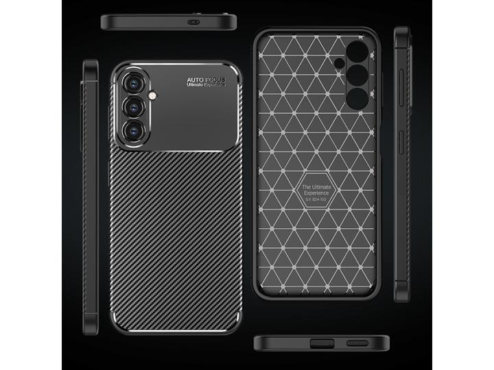 Immagine prodotto Screenguard Caso di design al carbonio (Samsung Galaxy S24+)