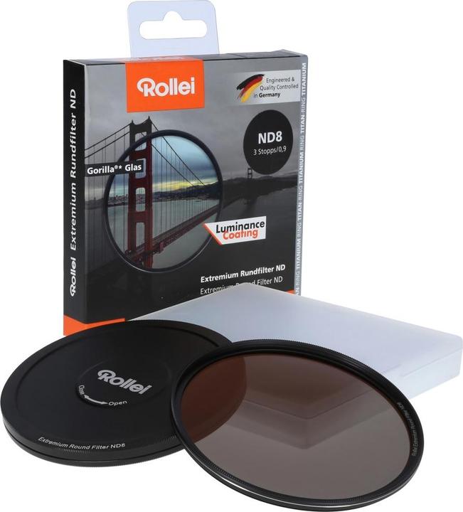 Actual product image Rollei F:X Pro Round Filter CPL 82 mm (82 mm, Neutral density filter, 52 mm)