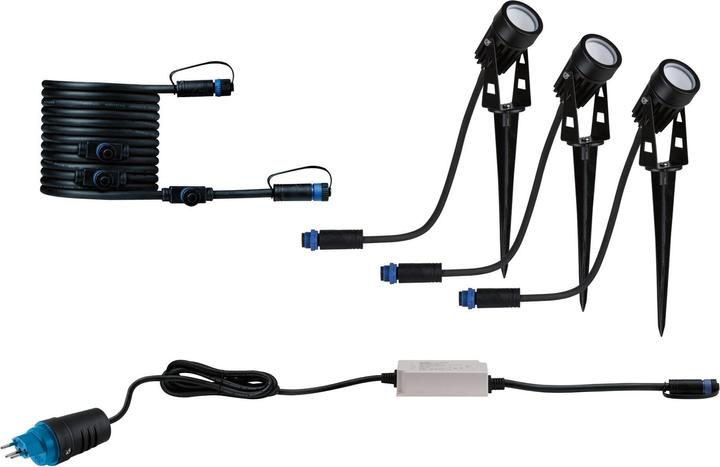 Produktbild Paulmann Plug & Shine Spot Starterset (300 lm, IP65)
