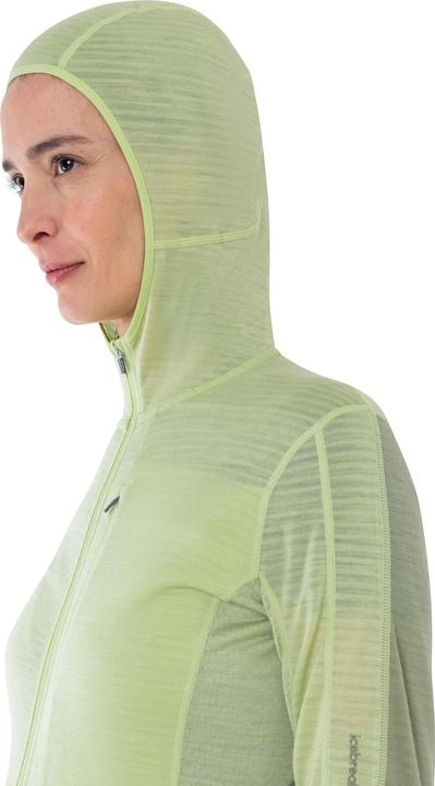 Image du produit Icebreaker Sweat à capuche zippé Realfleece Descender L/S pour femme (XL)