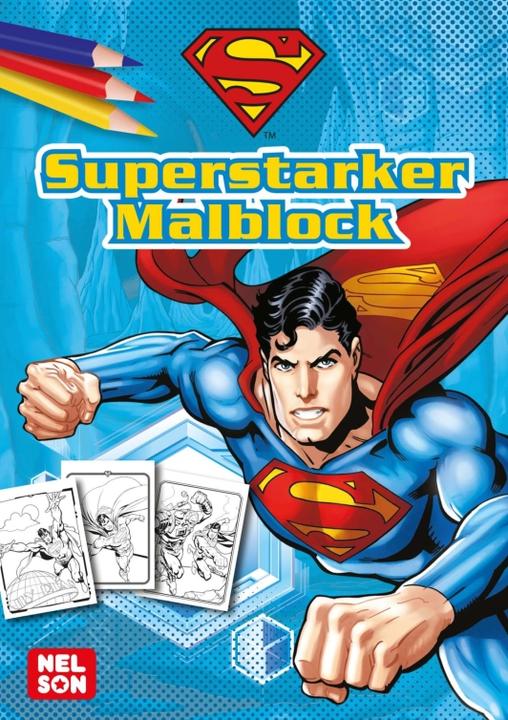 Actual product image DC Superman: Superstarker Malblock