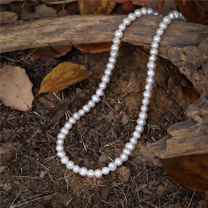 Actual product image Andreani Gift set necklace and bracelet (Freshwater pearls)