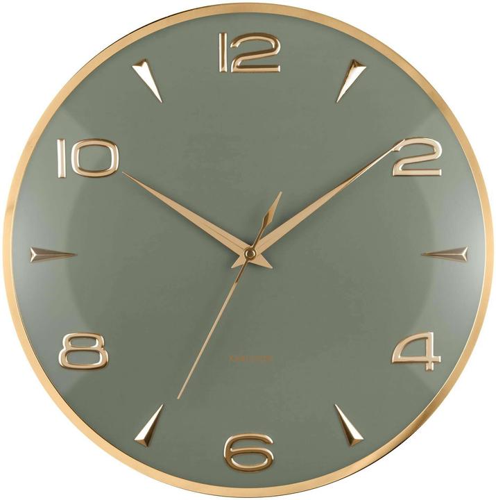 Actual product image Karlsson Wall clock Sienna Glow Jungle green (40.60 cm)