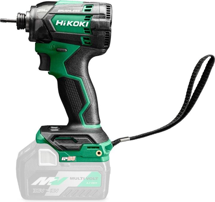 Actual product image Hitachi HIKOKI ZAKRĘTARKA UDAROWA 18V 210Nm WH18DC W4Z (Rechargeable battery operated)