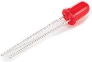 Produktbild Velleman 5mm Standard Led Lamp Red Diffused