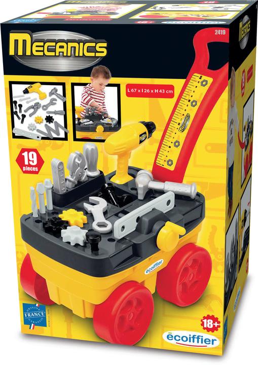 Actual product image Ecoiffier Chariot Mecanique Abrick