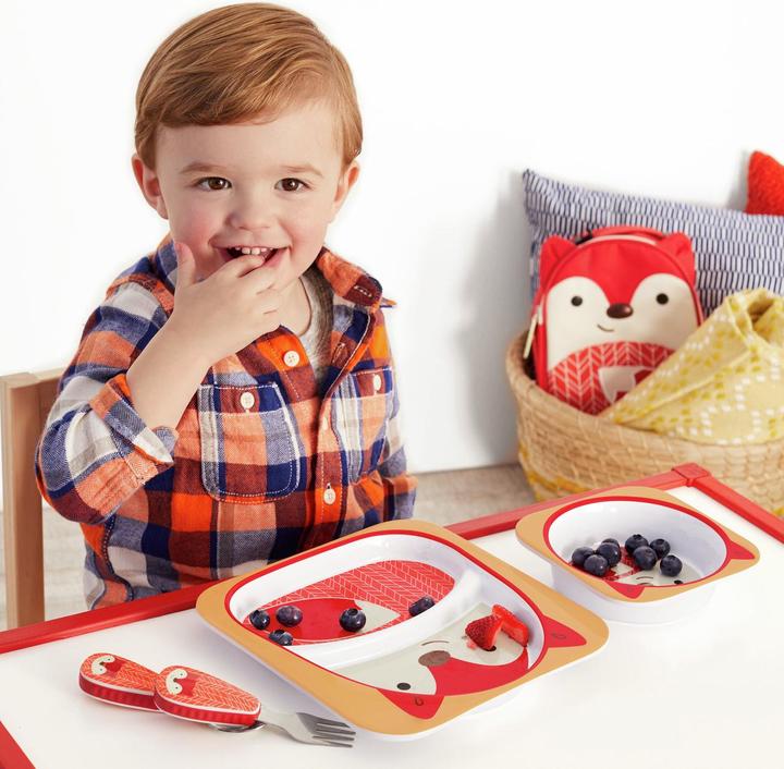 Image du produit Skiphop Zoo Fork & Spoon Fox