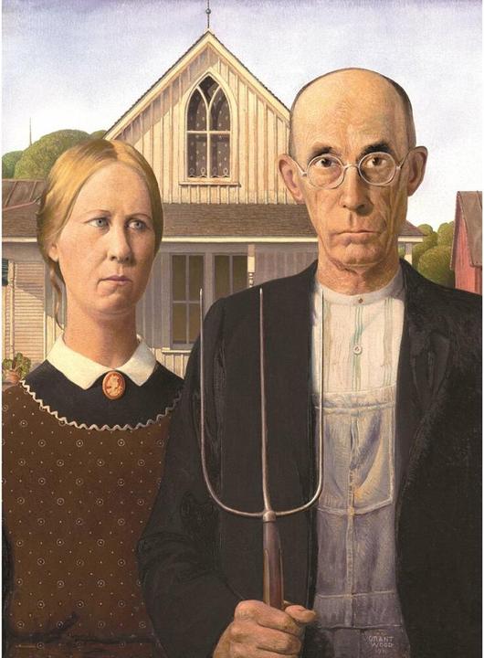 Immagine prodotto Eurographics Gotico americano di Grant Wood (1000 pezzi)