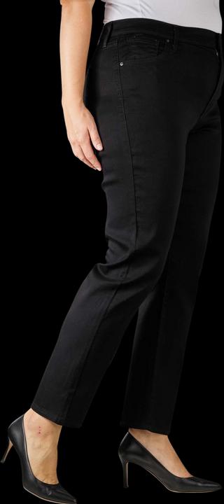 Actual product image Levis 724 Jeans High Rise Straight Plus Size soft black (W44/L32)