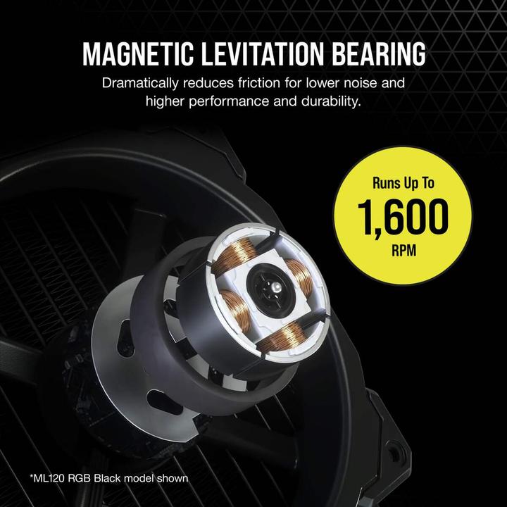 Immagine prodotto Corsair ML140 RGB ELITE (140 mm, 2 x)