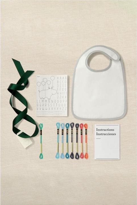 Image du produit DMC Gift of Stitch Kit de broderie Bavoir Hippo