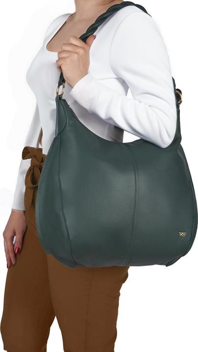 Actual product image Riccardo Ferducci Handbag, LED light compartment, Bellini