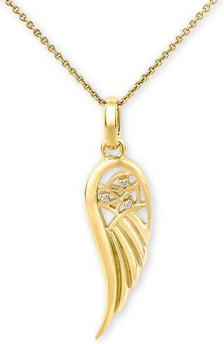 Breuning ANHÄNGER - BRILL. 0,017 Ct. H/si (750/18 K Gold)