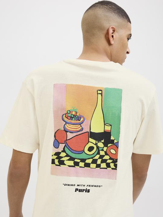 Actual product image Jack & Jones Rückenprint Rundhalsausschnitt T-shirt T-shirt (L)