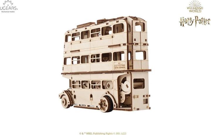 Actual product image Ugears Harry Potter Knight Bus