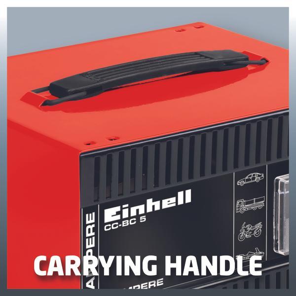 Immagine prodotto Einhell Caricabatterie automatico (12V, 5 A)