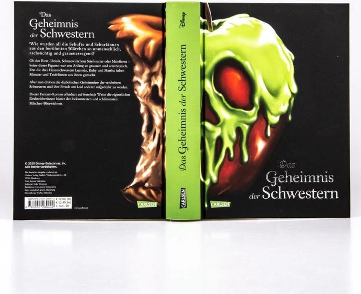 Actual product image Disney – Villains 6: Das Geheimnis der Schwestern (German, Walt Disney, Serena Valentino, Ellen Kurtz, 2020)
