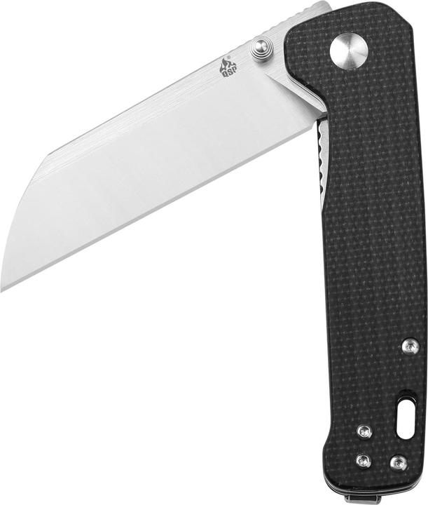 Produktbild QSP Knives Penguin D2 Satin Micarta Black (7.80 cm)
