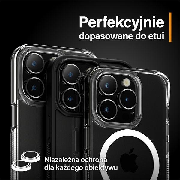 Image du produit PanzerGlass Hoops Camera Lens Protector (1 pièce(s), Apple iPhone 15 Pro Max, Apple iPhone 15 Pro)