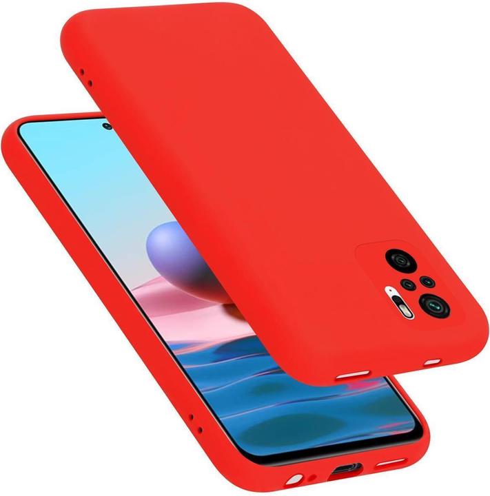 Actual product image Cadorabo TPU Liquid Silicone Case Cover (Xiaomi Redmi Note 10)