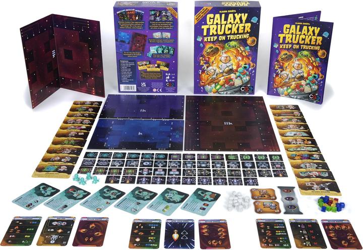 Produktbild Czech games edition CZ118 - Galaxy Trucker 2nd Edition: Immer weiter!, Brettspiel, für 2-4 Spieler (DE-Erweiterung) (Deutsch)