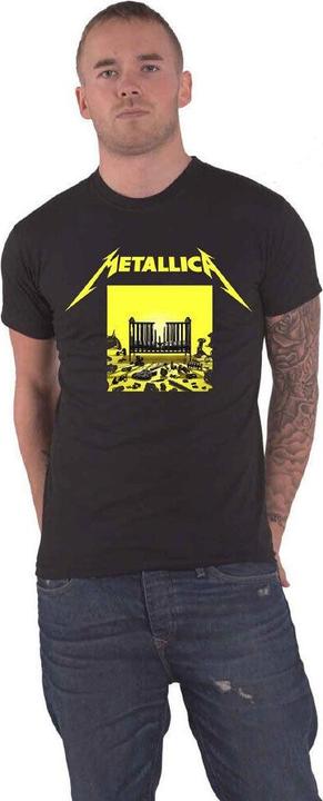 Metallica Unisex Adult 72 Seasons Squared Cover Back Print Cotton T-Shirt