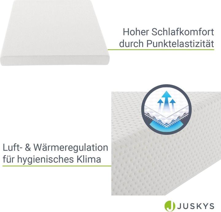 Actual product image Juskys Kaltschaummatratze (80 x 160 cm, Foam core)