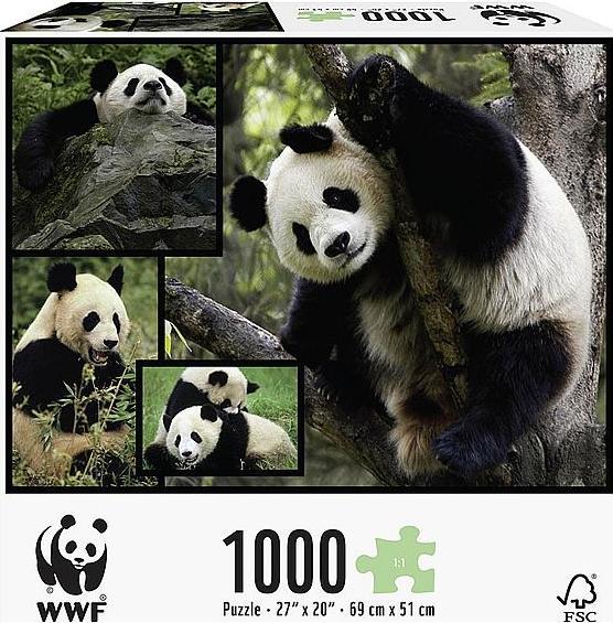 Produktbild WWF 1000-Puzzle Panda (1000 Teile)