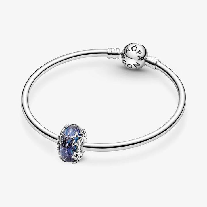 Produktbild Pandora Blaue Galaxie & Sterne Murano Charms/Beads (Silber 925)