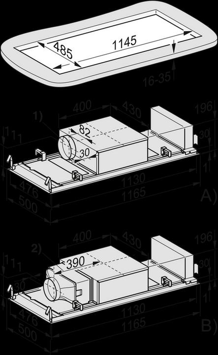 Produktbild Miele DAC 4240 Stella Ambient (Deckenlüfter)