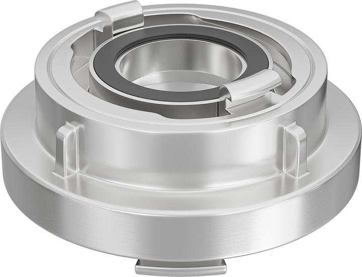 Produktbild Wiltec Übergangsstück Storz Kupplung C 52 auf D 25 Aluminium Feuerwehrschlauch (Kupplung, 52 mm)