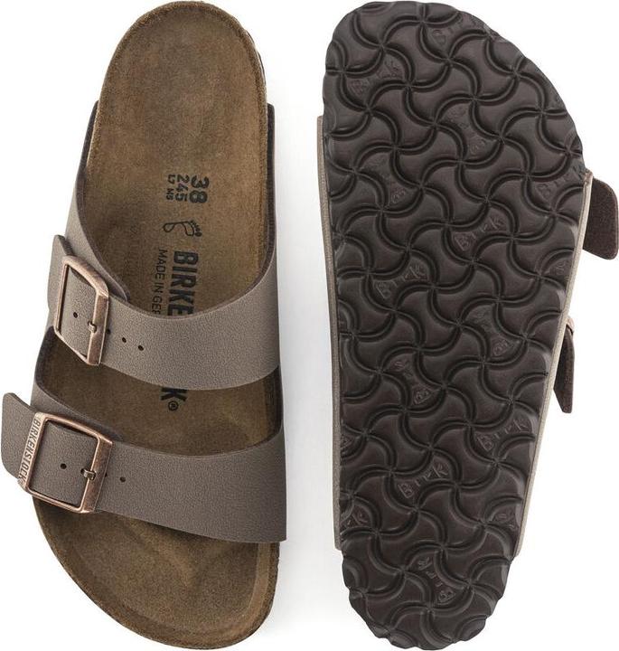 Actual product image Birkenstock Arizona Birko-Flor Nubuck normal (41)