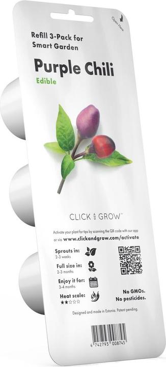 Produktbild Click and Grow Lila Chilli (Gemüsesamen)