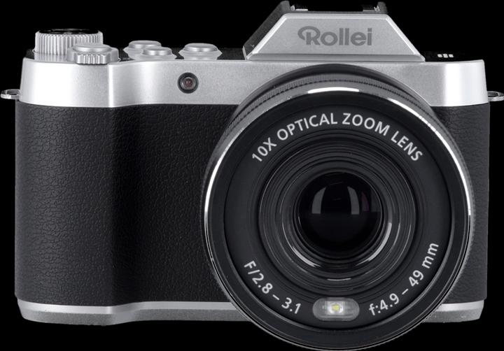 Rollei Powerflex 10x Retro I 64 MP Digitalkamera mit 4K (64 Mpx, 1/2.8")